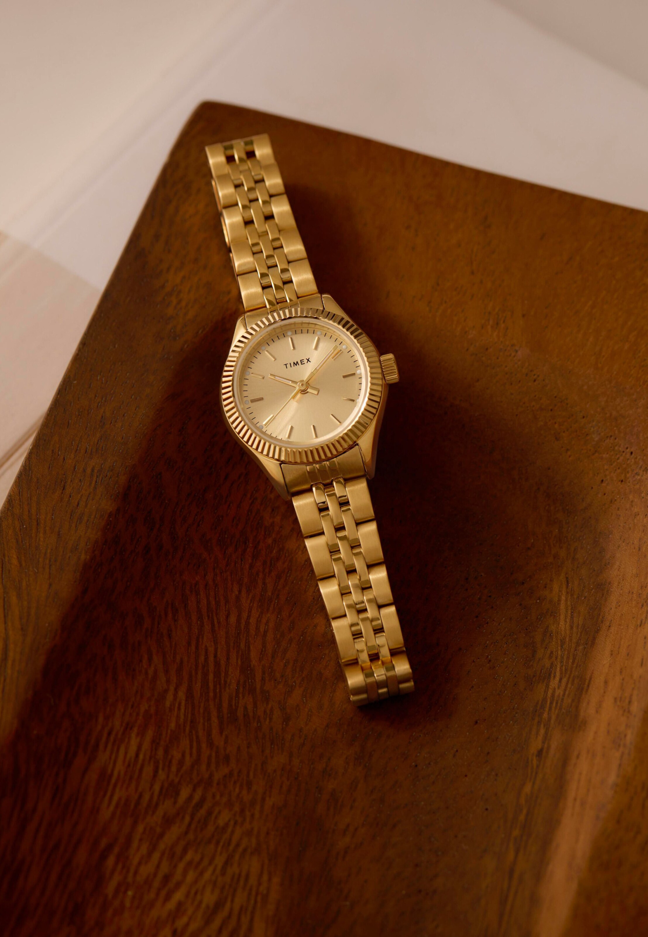 TIMEX Analoog horloge 'Mini Legacy Analog' in Goud