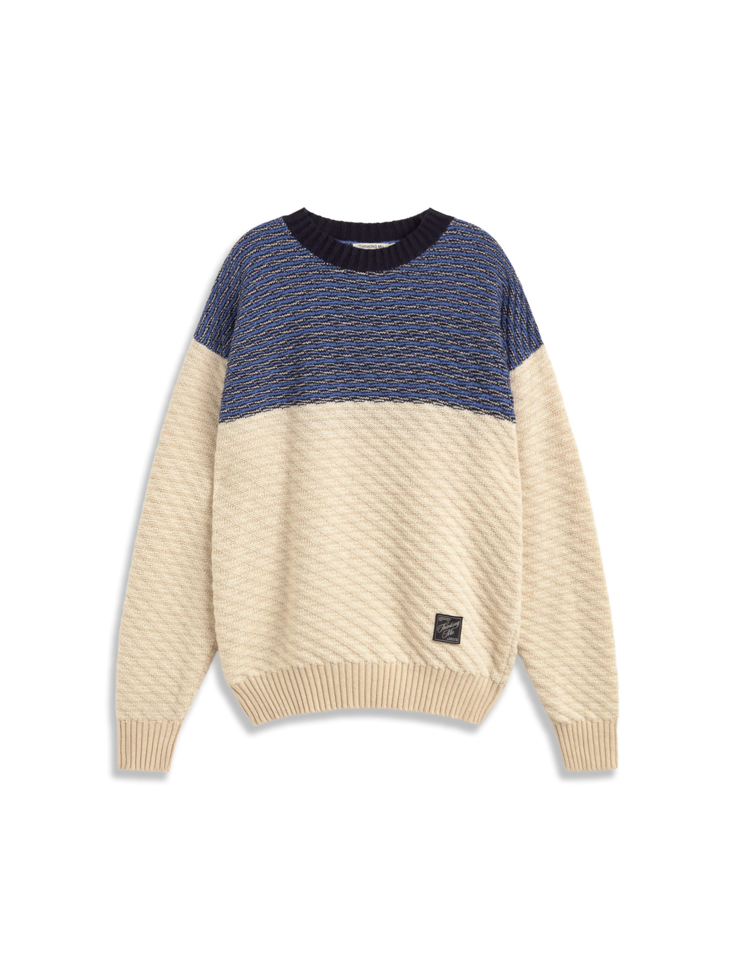 Pull-over 'BOLITA' Thinking MU en blanc : devant