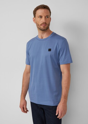 T-Shirt s.Oliver BLACK LABEL en bleu