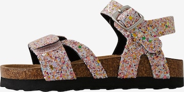 NAME IT - Sandalias 'FIONA' en beige: frente