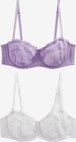 Soutien-gorge Next en violet : devant