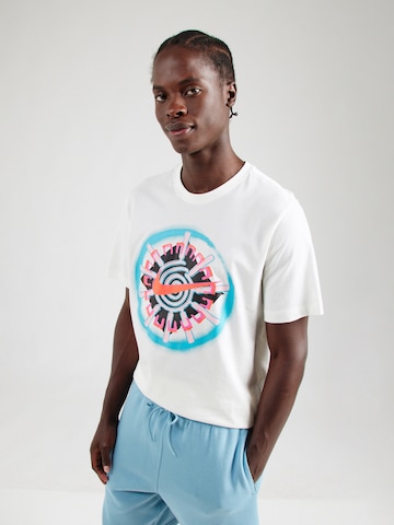 Tricou 'OC FESTIVAL' de la Nike Sportswear pe alb: față
