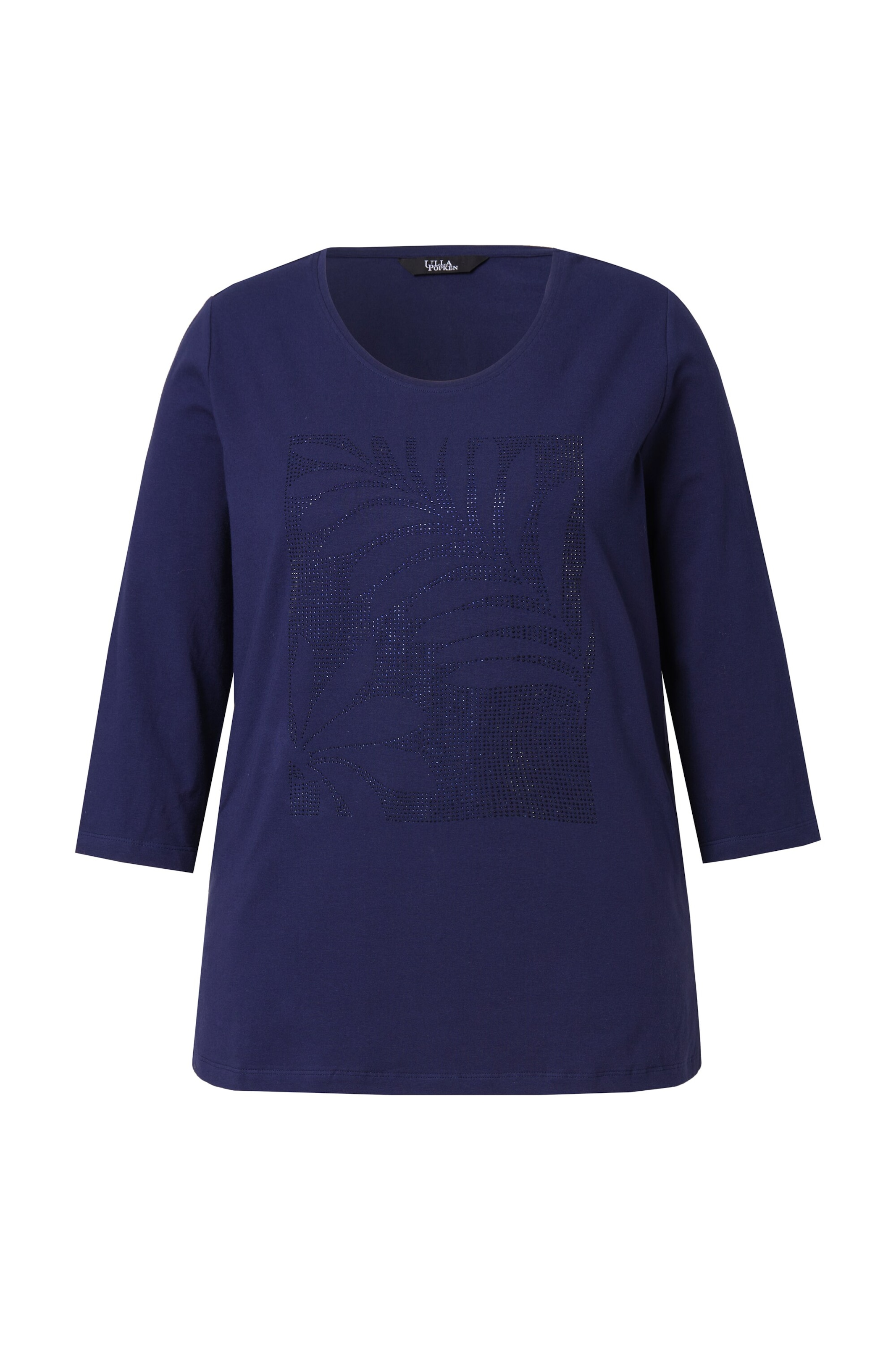 mėlyna Ulla Popken Marškinėliai: priekis