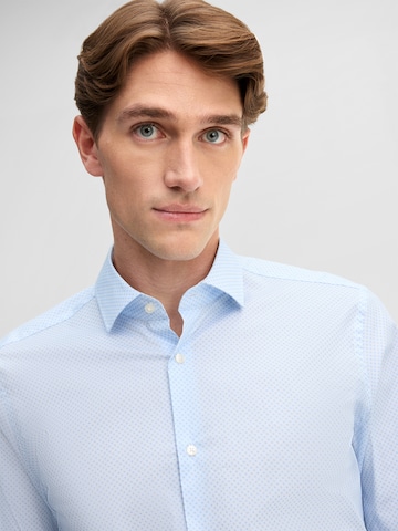 STRELLSON Slim fit Business shirt in Blue