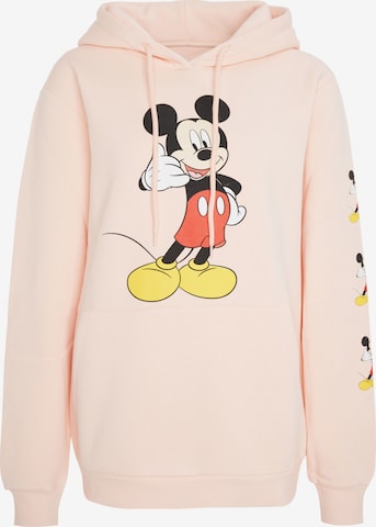 Recovered Sweatshirt 'Mickey Mouse Phone' in Roze: voorkant