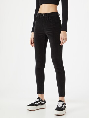 LEVI'S ® Skinny Jeans '721 High Rise Skinny' in Schwarz: predná strana