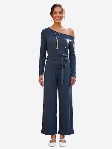 Cupshe Jumpsuit 'A Good Look' in Blauw: voorkant