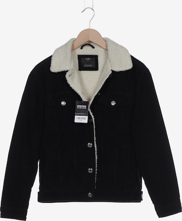 Bershka Jacket & Coat in S in Black: front