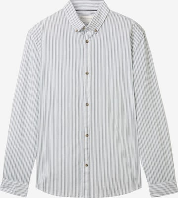 TOM TAILOR DENIM Hemd in Weiß: Vorderseite