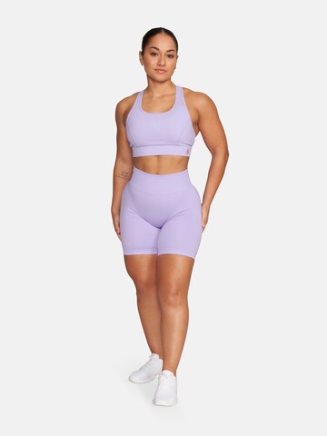 GOLD´S GYM APPAREL Skinny Workout Pants 'Michelle' in Purple