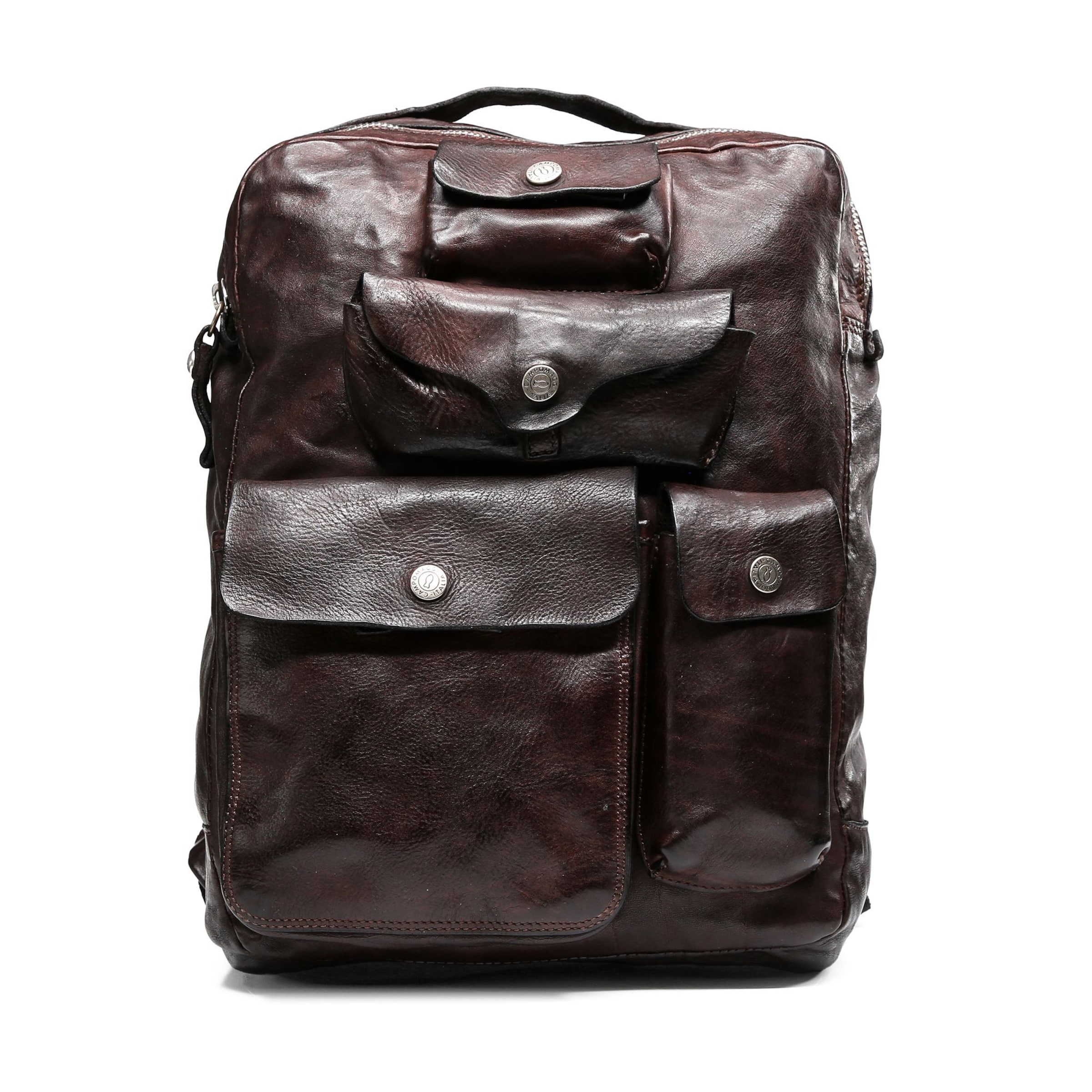 Sac à dos 'Pino' Campomaggi en marron : devant