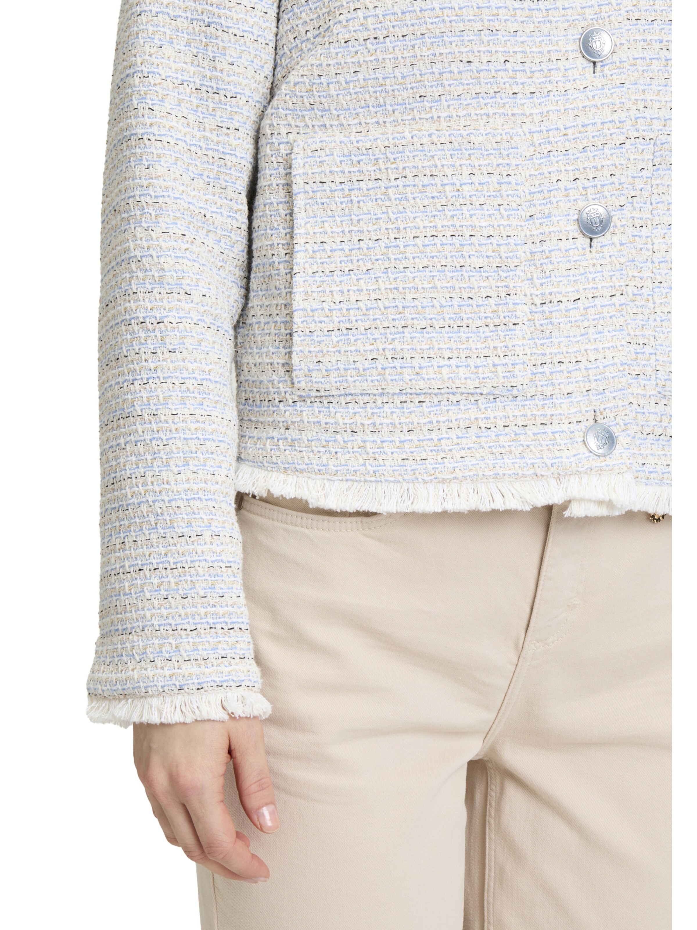 Blazer Cartoon en blanc