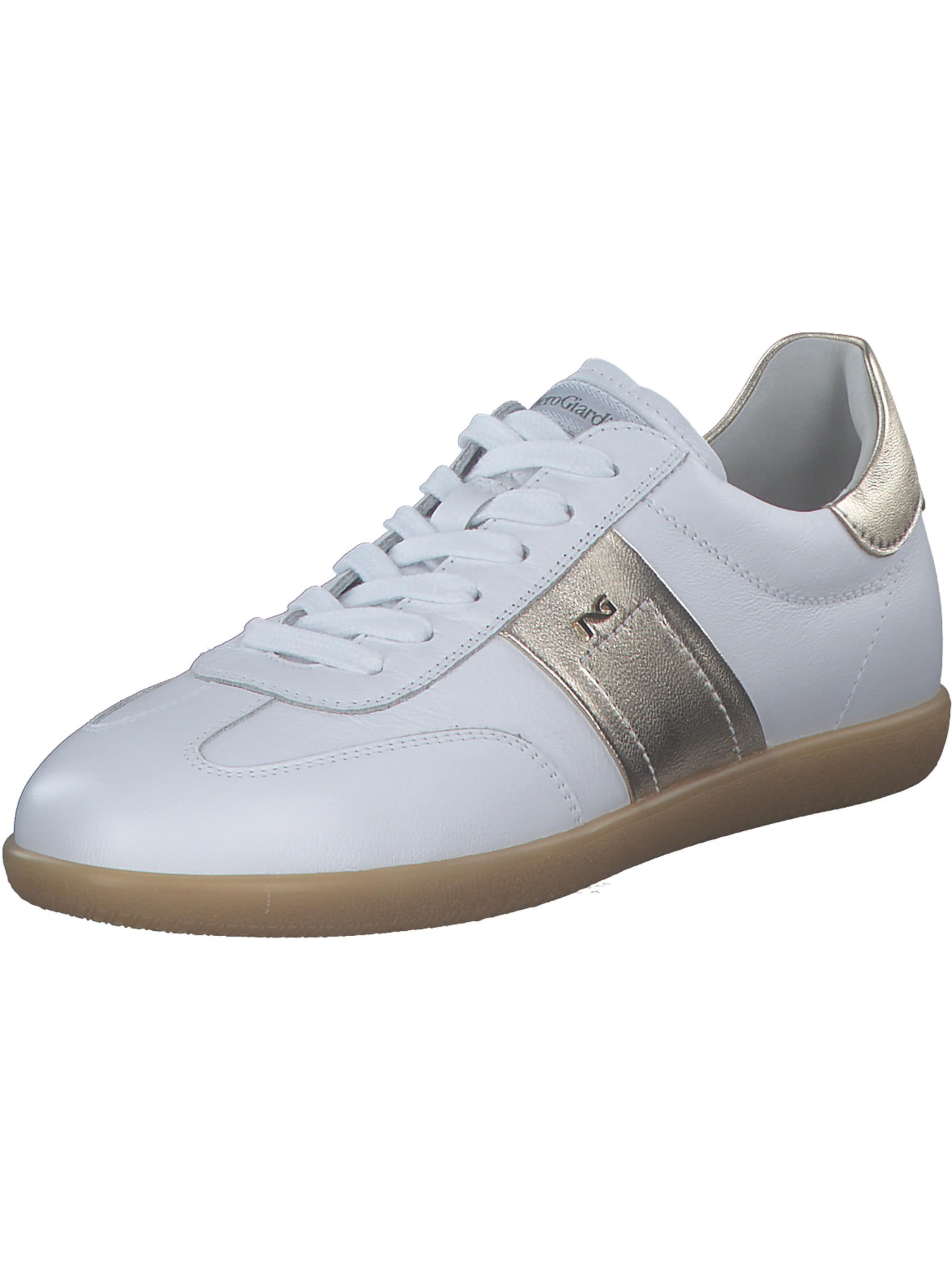 Nero Giardini Sneakers laag in Wit: voorkant