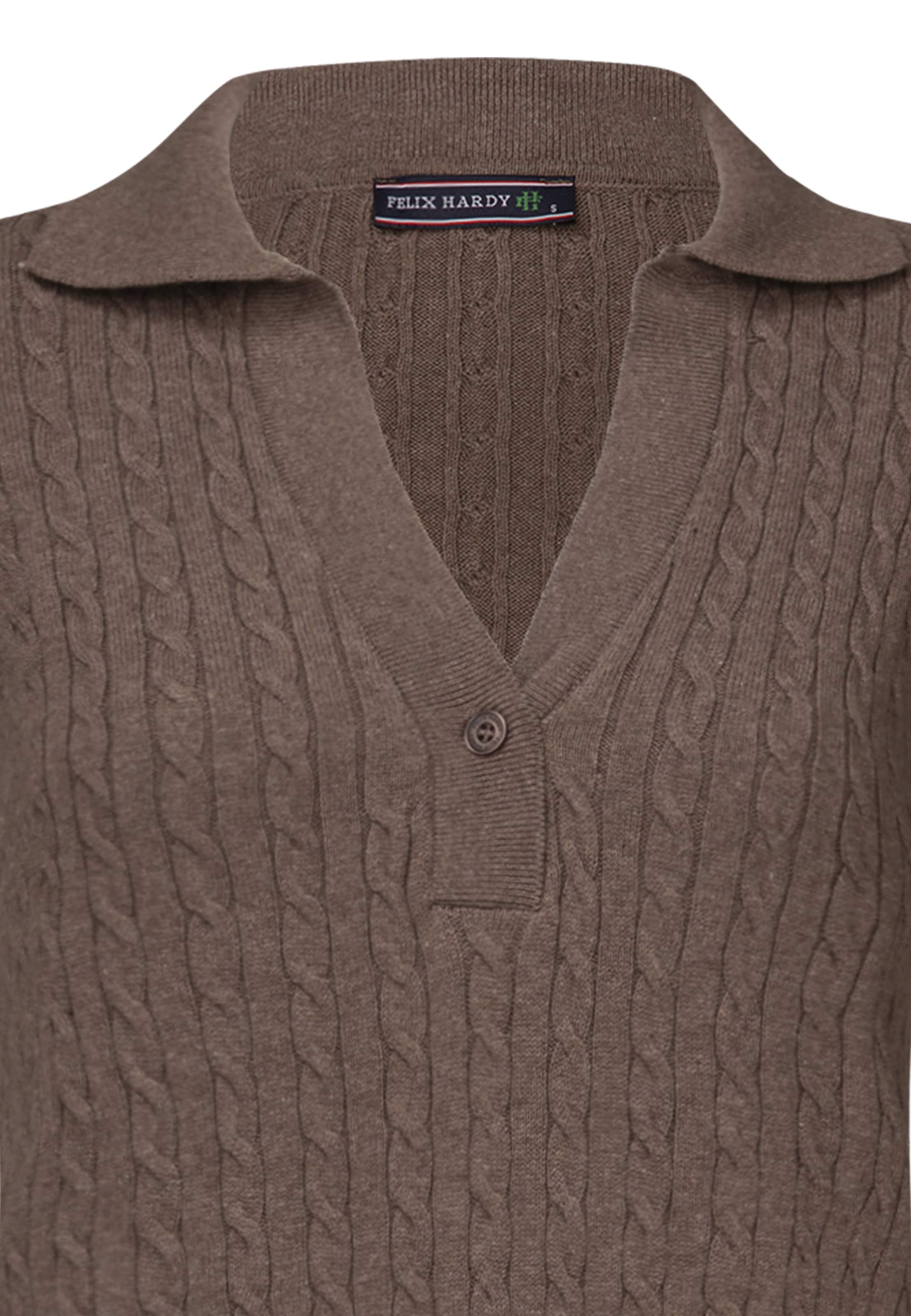 Felix HardyPletena haljina - smeđa boja