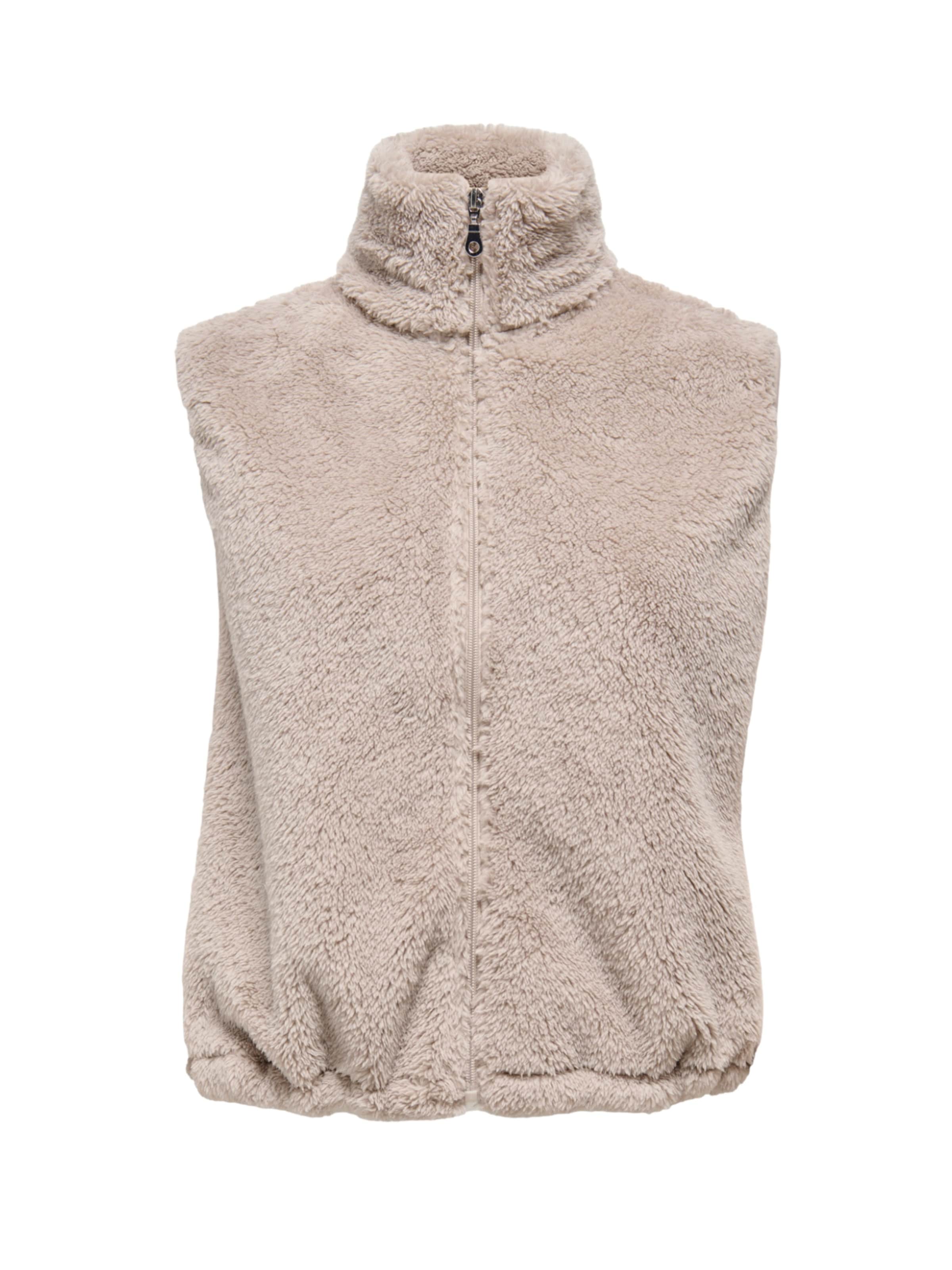 ONLY PLAY Weste 'Cas-Fluf' in Beige: Vorderseite