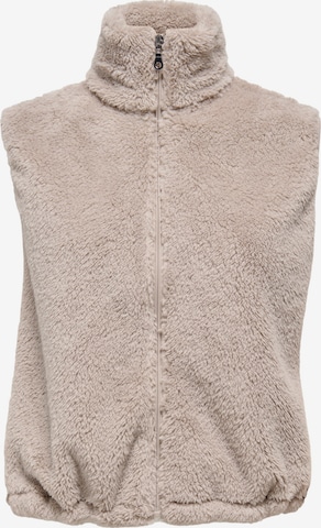 ONLY PLAY Weste 'Cas-Fluf' in Beige: Vorderseite