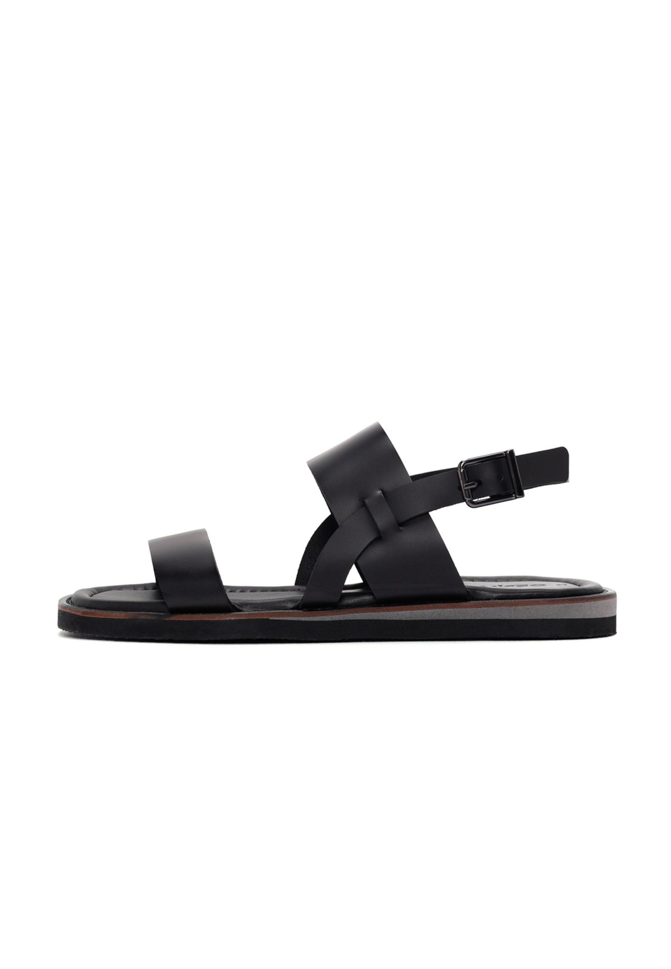 Derimod Sandal in Black: front
