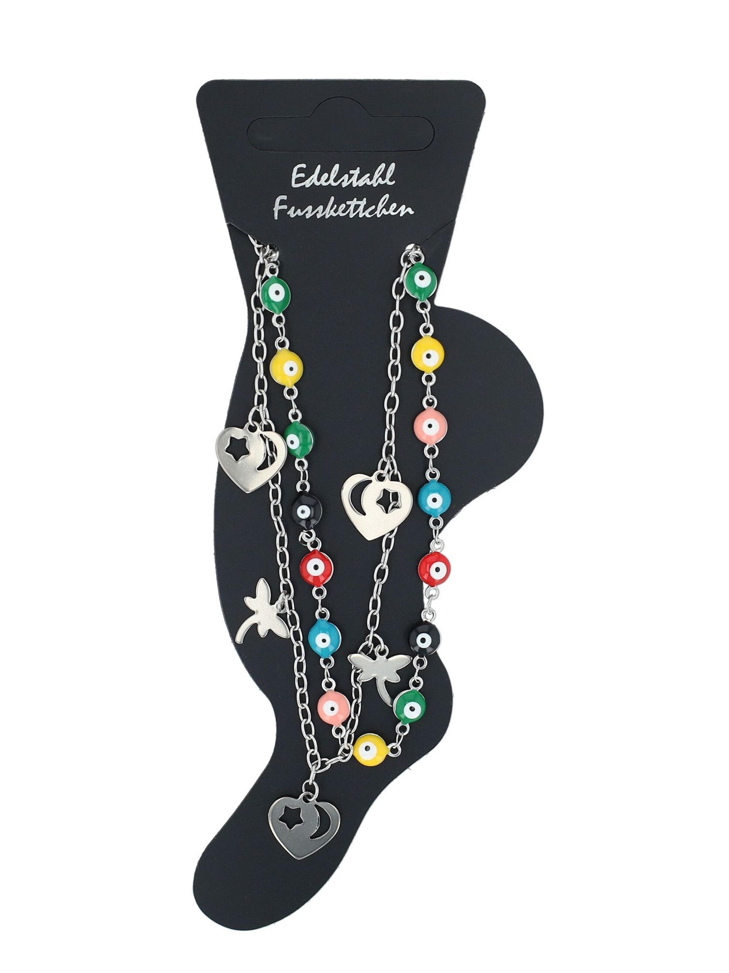 Akzent Foot Jewelry 'Prisara, langlebig' in Silver: front