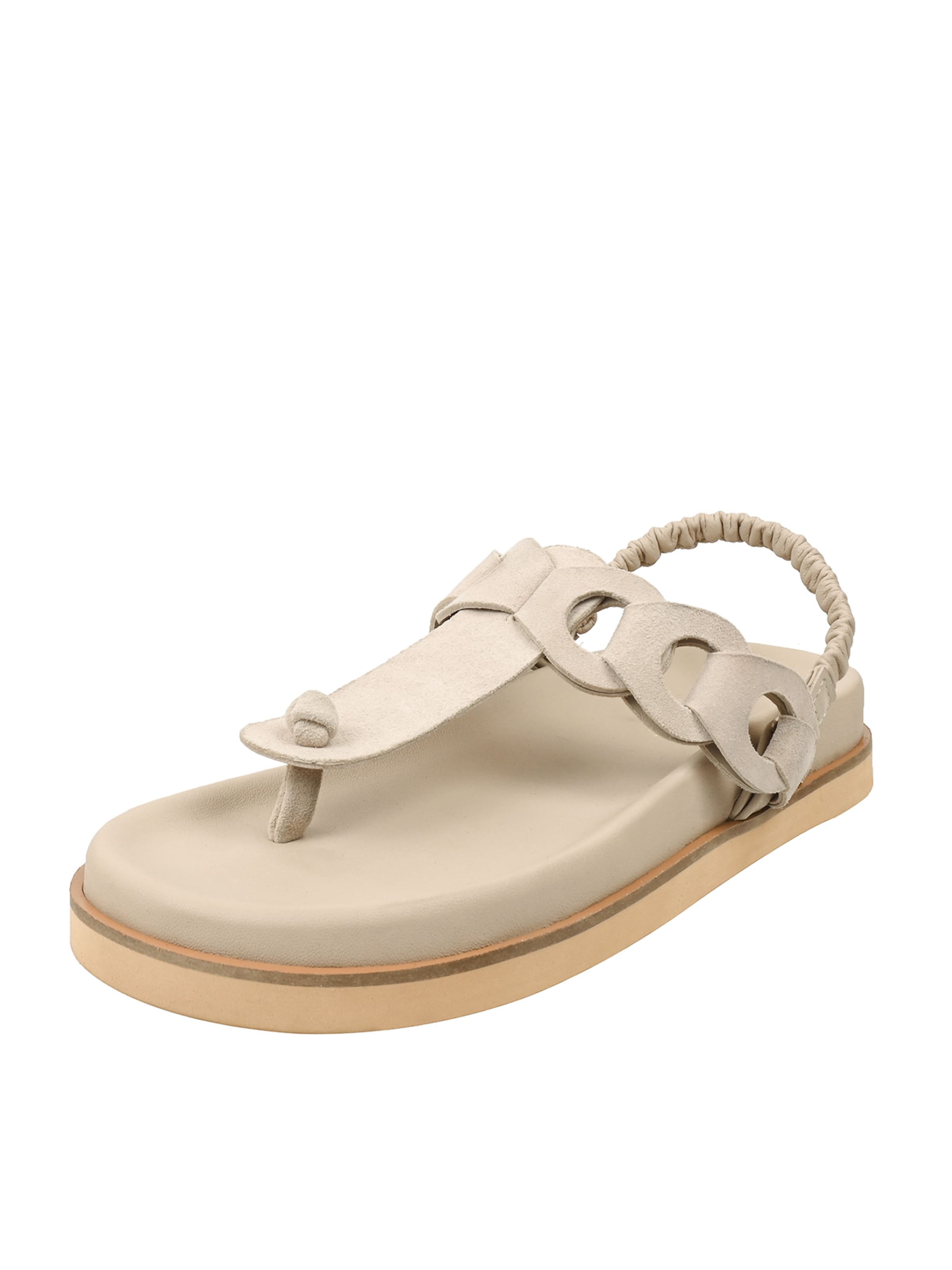 Crickit Strap sandal ' ODINE ' in Beige: front