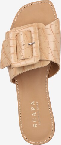 SCAPA Pantolette in Beige