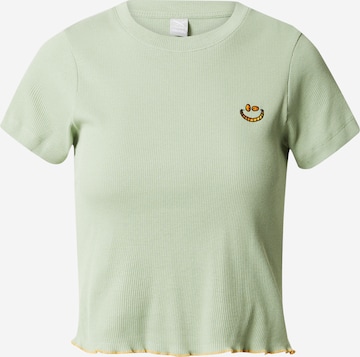 Iriedaily - Camiseta 'Konti' en verde: frente