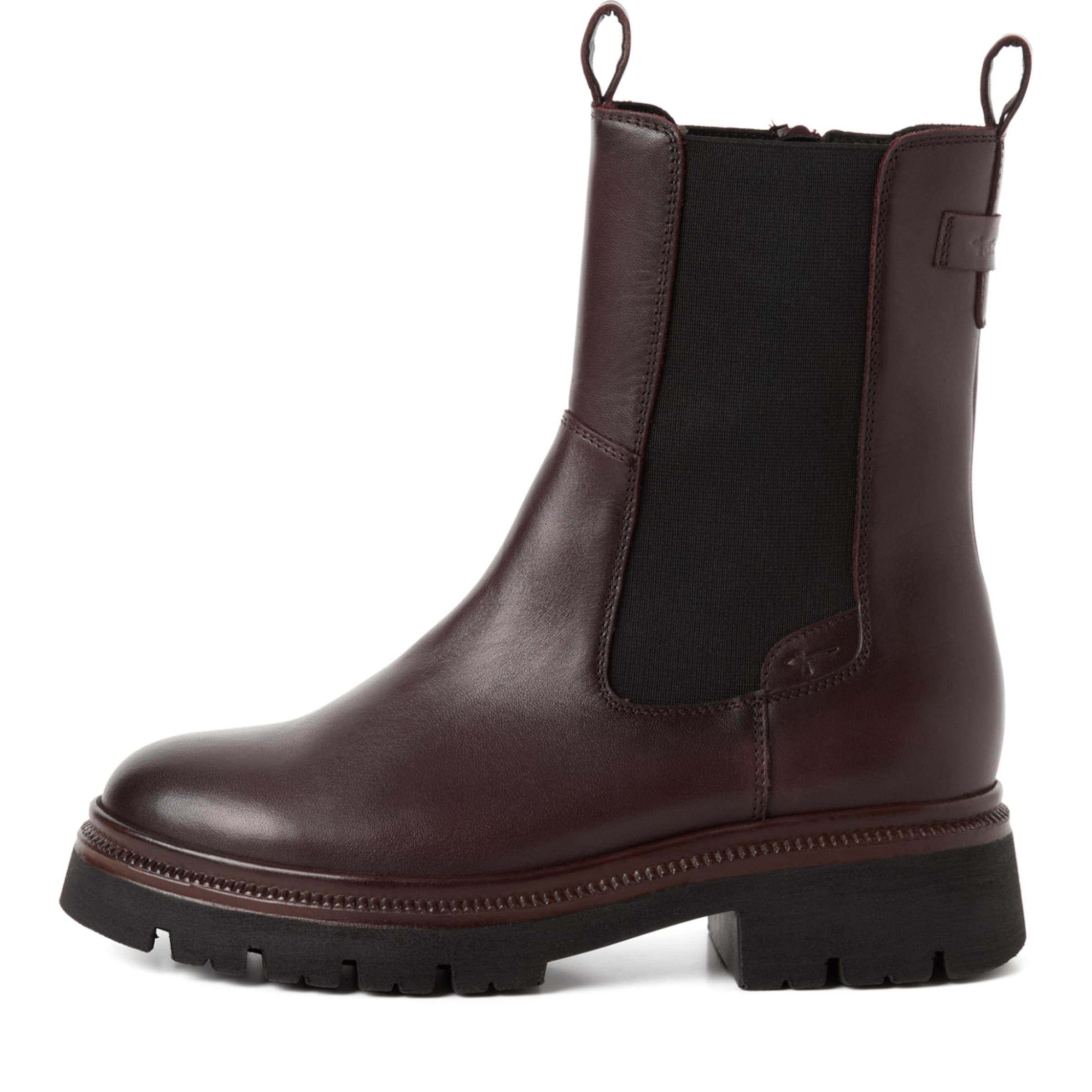 Chelsea Boots Tamaris en rouge