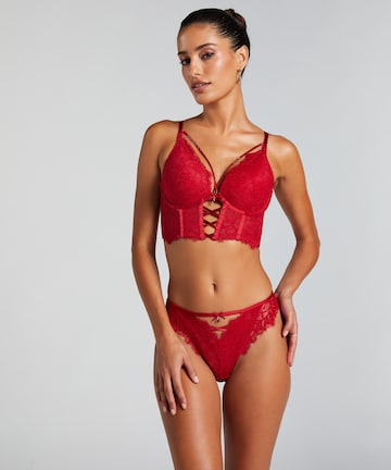 Hunkemöller Push-up BH 'Charlotta' in Rot