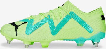 Scarpa da calcio 'FUTURE ULTIMATE' di PUMA in giallo: frontale