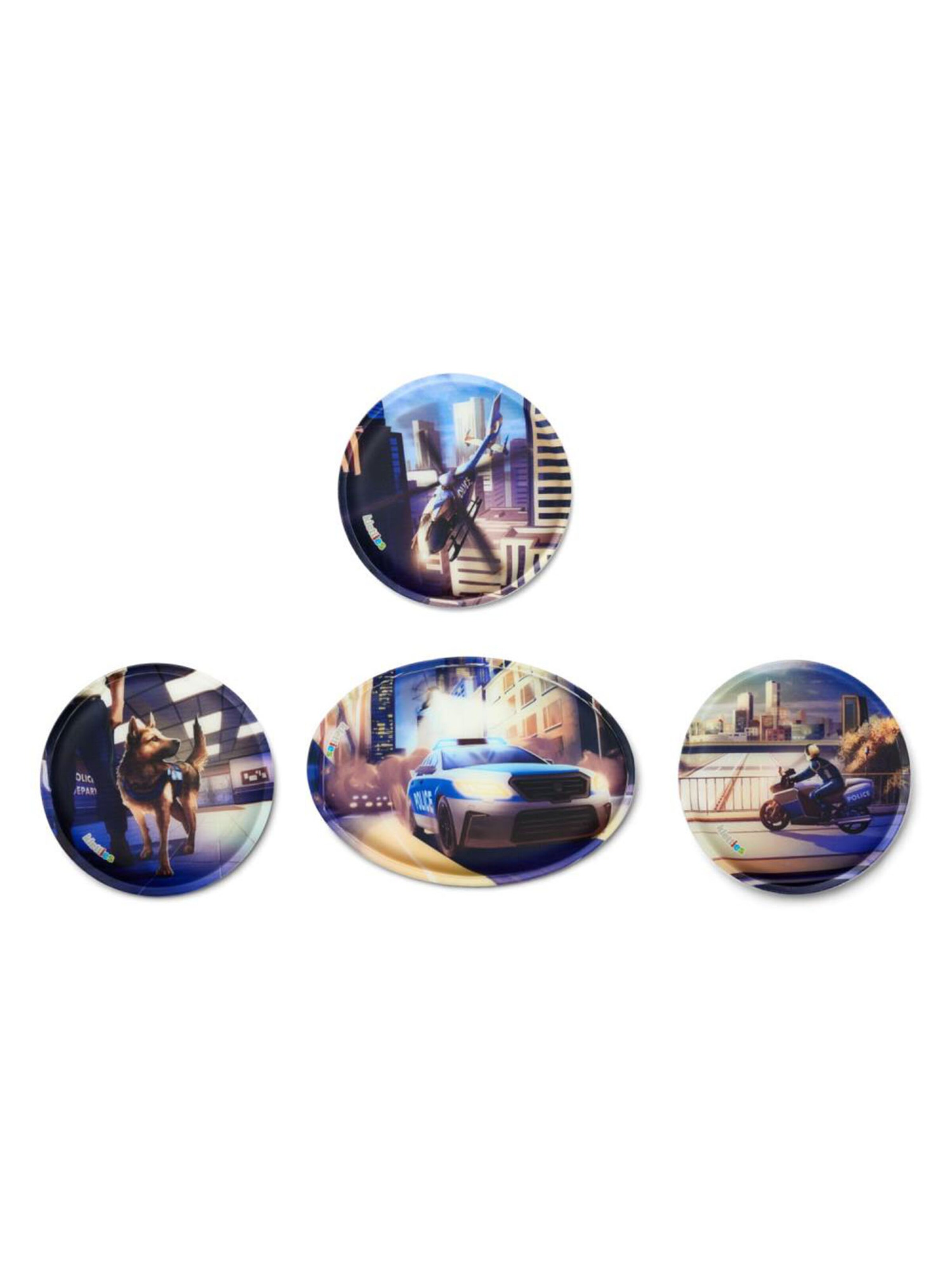 ergobag Rucksack 'Cubo Set 5 tlg'‌‌‌‌‌‌‌‌‌ in Blau