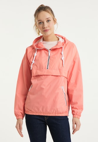 DreiMaster Maritim Between-season jacket in Orange: front