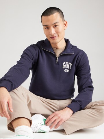 GANT Sweatshirt 'SEASONAL' in Blau: Vorderseite