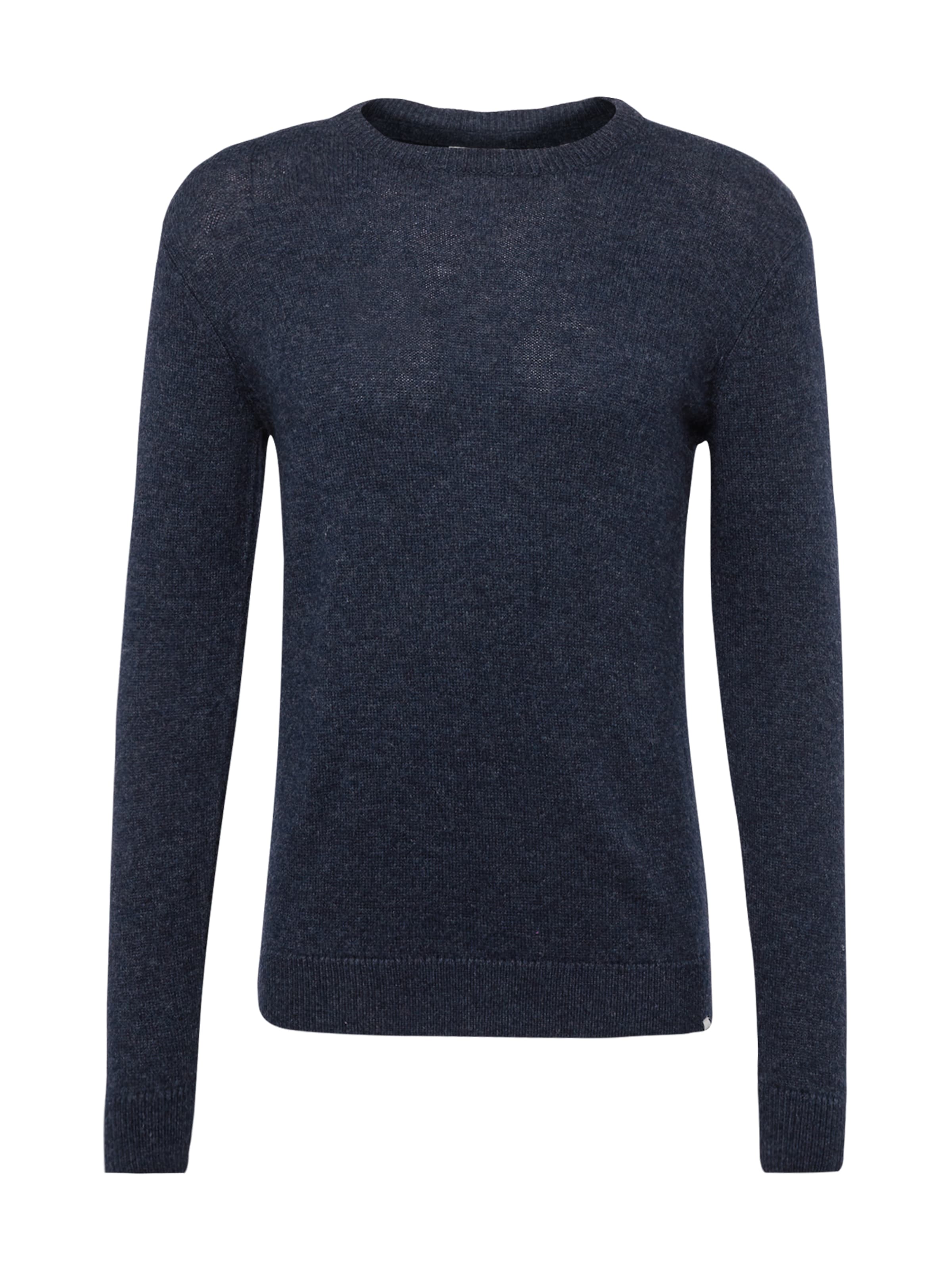!Solid Pullover in Blau: Vorderseite