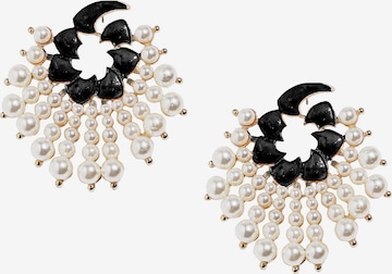 balta SOHI Auskarai: priekis