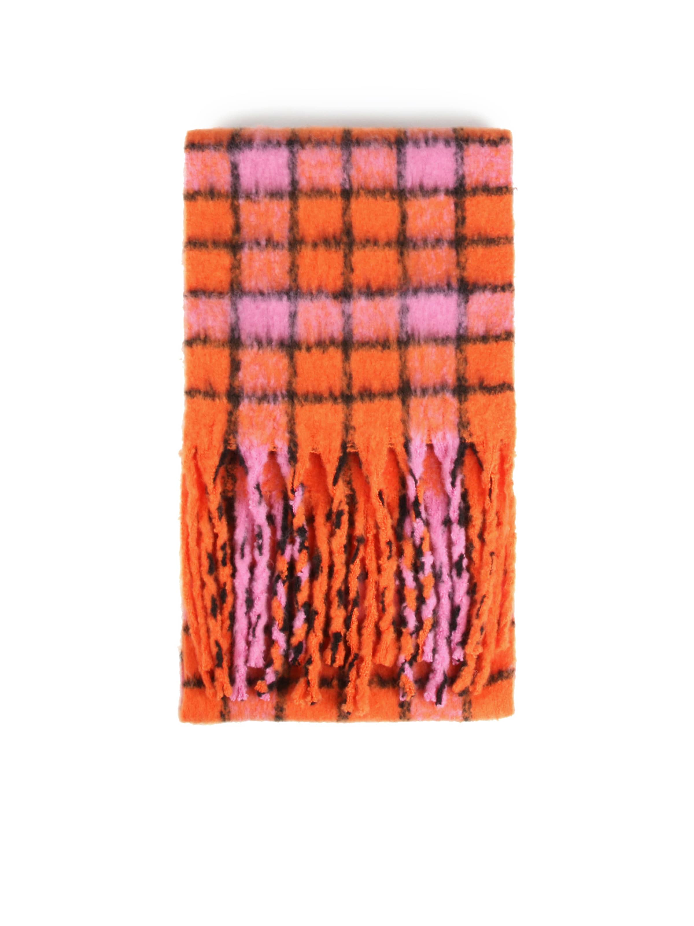 Sciarpa di Lola Casademunt in arancione: frontale