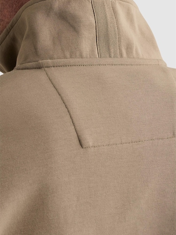 PME Legend Sweatshirt 'Sweatshirt with half-zip and badge' in Green