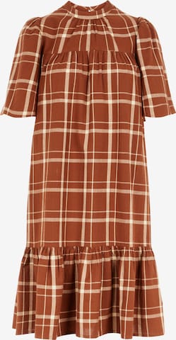 Y.A.S Dress 'Freya' in Brown: front