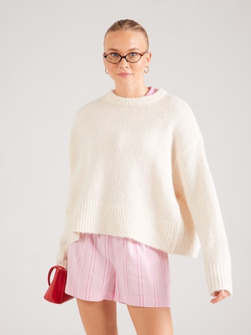 Pullover 'ULTIMATE' di TOPSHOP in bianco: frontale