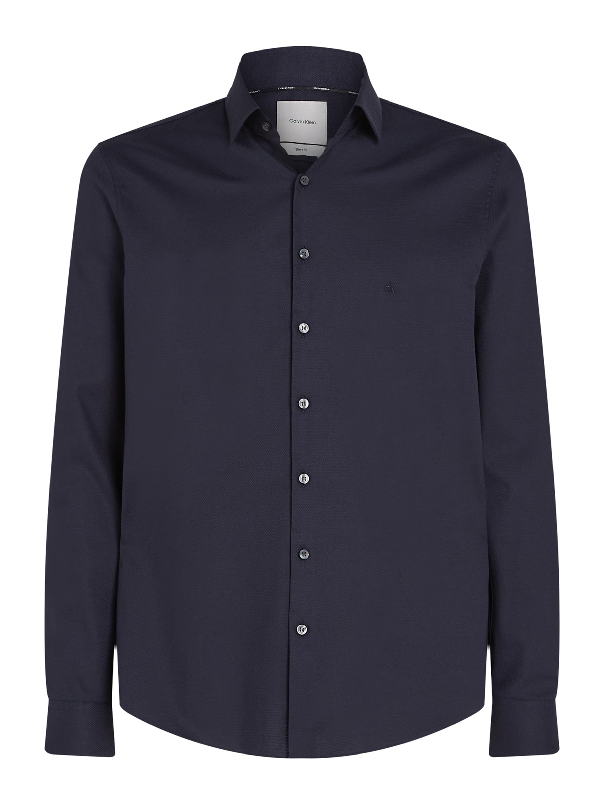 Calvin Klein Slim Fit Paita värissä sininen: etupuoli