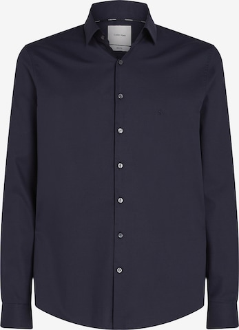 Calvin Klein Slim Fit Paita värissä sininen: etupuoli