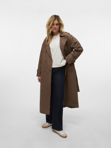 VERO MODA Overgangsfrakke 'VMCHLOE' i brun