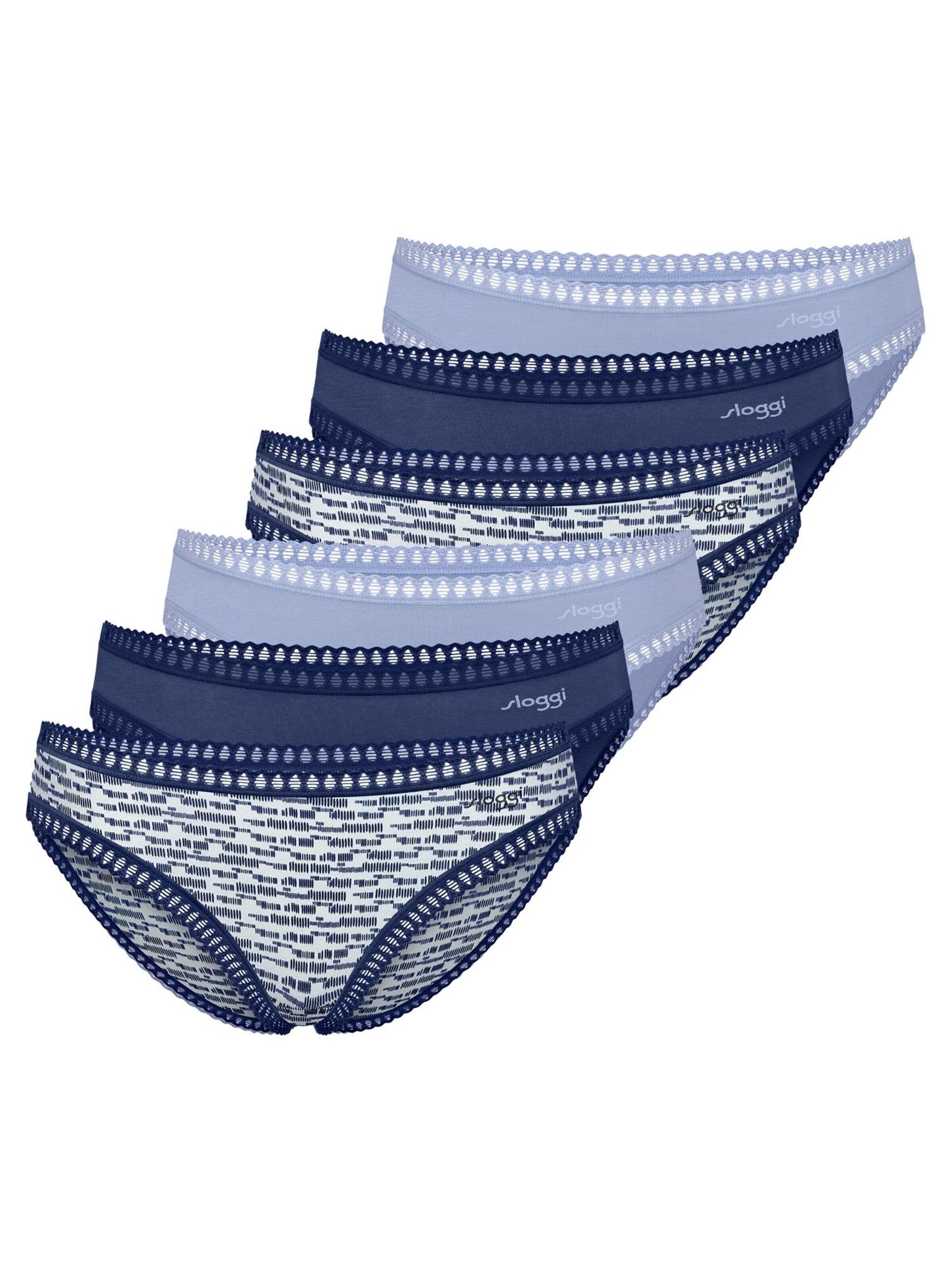 SLOGGI Slip 'GO Crush'‌‌‌‌‌‌‌‌‌ in Blau: Vorderseite