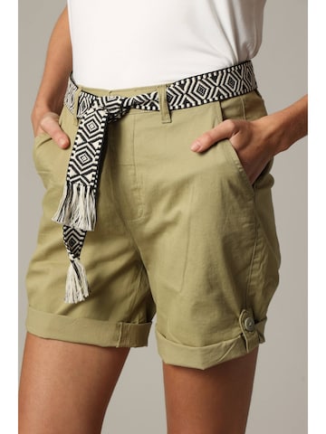 Regular Pantalon 'Kaija' Deeluxe en vert