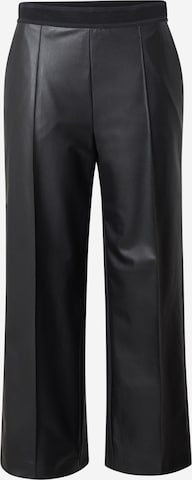 juoda MAC Plačios klešnės Kelnės 'CHIARA': priekis