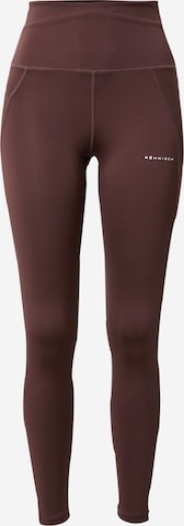 Röhnisch Skinny Sports trousers in Brown: front