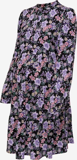 Only Maternity Robe-chemise en violet clair / mélange de couleurs, Vue avec produit