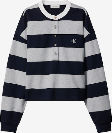 T-shirt 'Varsity' Calvin Klein Jeans en bleu : devant