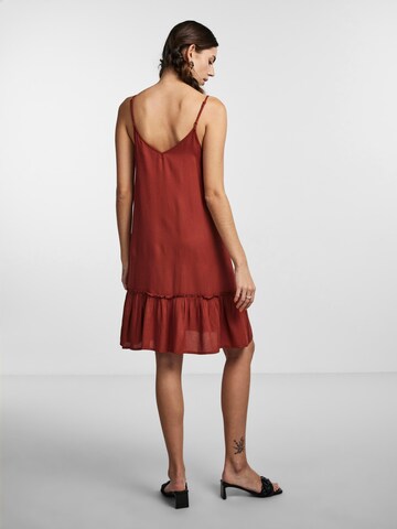 PIECES Summer dress 'Laura' in Red