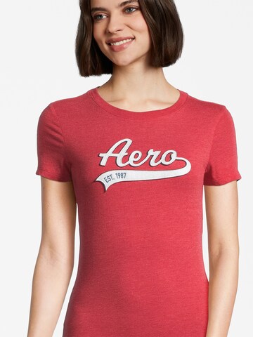 AÉROPOSTALE T-Shirt in Rot