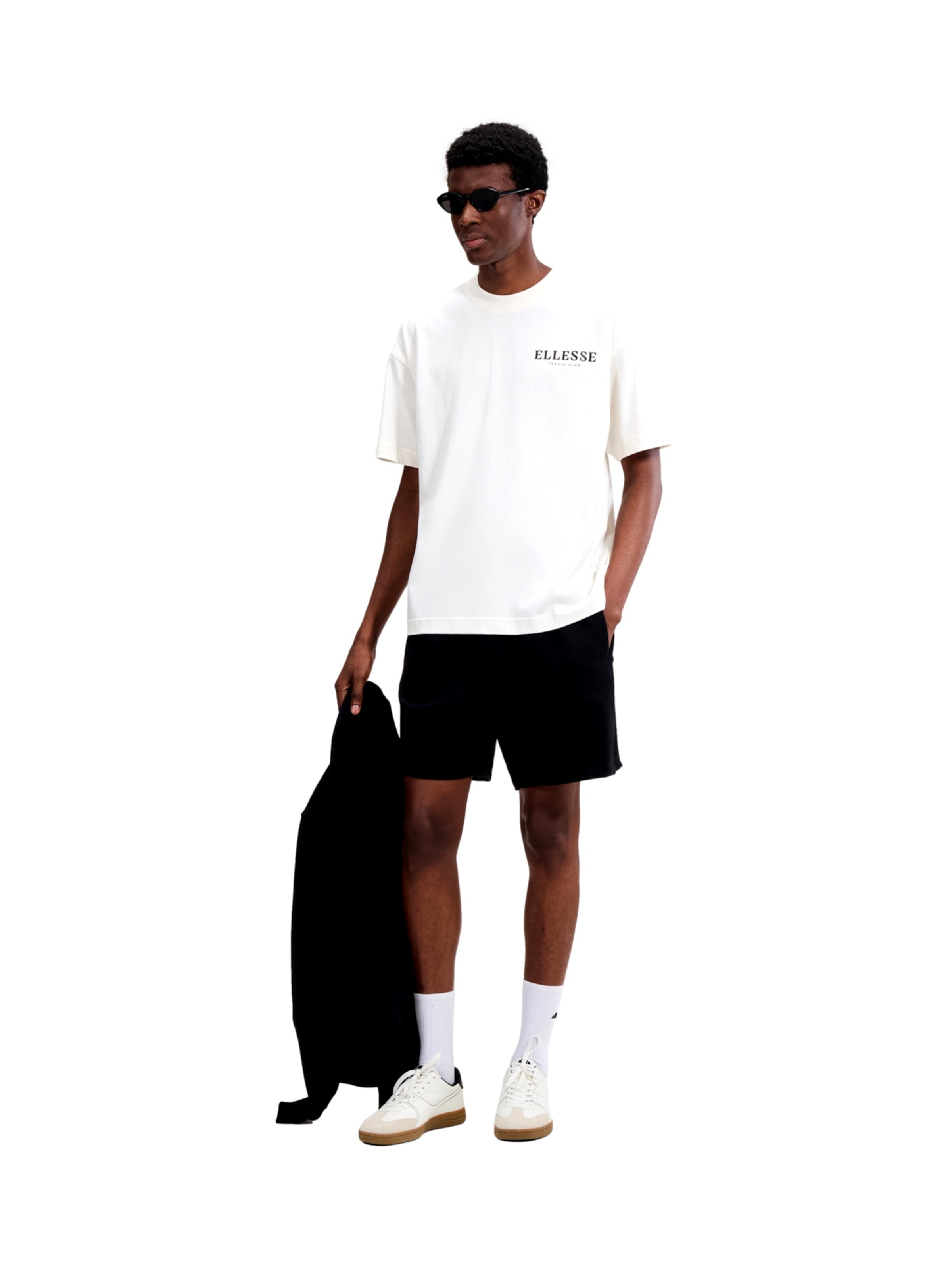 ELLESSE Shirt 'DAL 1959' in White