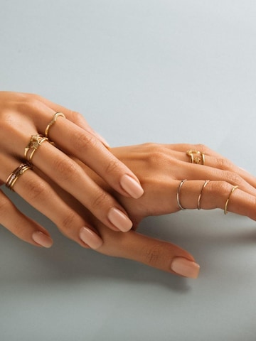 THE GEM STORIES JEWELRY - Anillo 'V 925' en oro